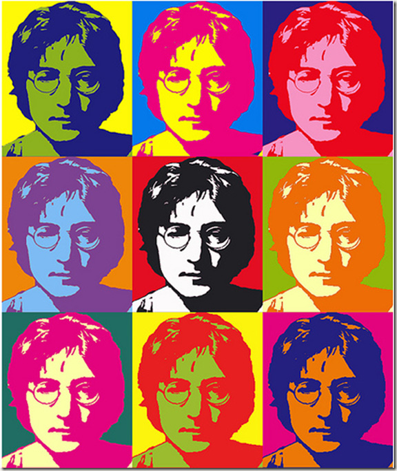 John Lennon by Andy Warhol