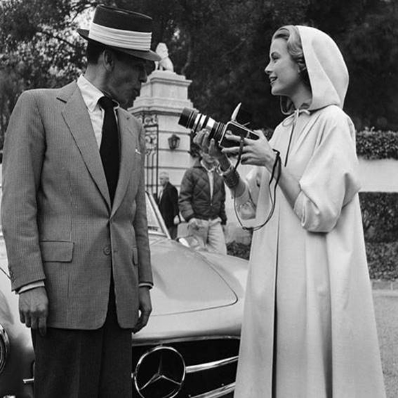 Frank Sinatra and Grace Kelly