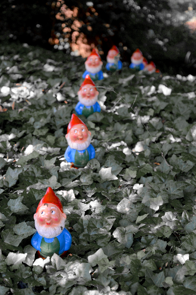 Libérez les nains de jardin !