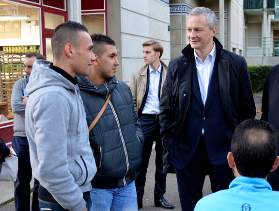 Bruno Le Maire à Mulhouse en 2013