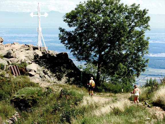 Randonneurs au Hartmannswillerkopf - Vieil-Armand