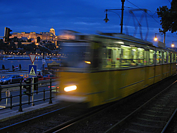 Tramway à Budapest