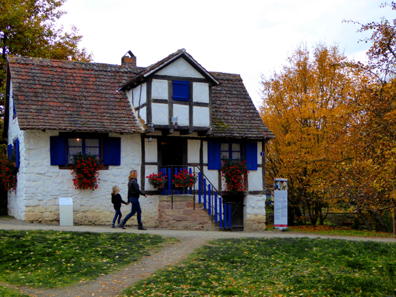 Balade automnale à l'Ecomusée d'Ungersheim en Alsace 