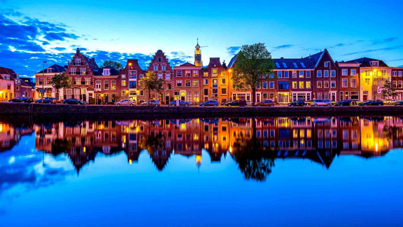 Haarlem, rivière Spaarme