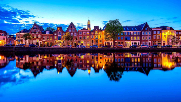 Haarlem, rivière Spaarme