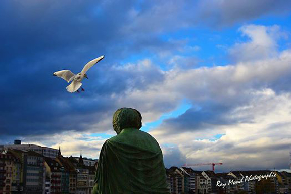 Heure bleue à Bâle - Suisse - photo Ray Mond