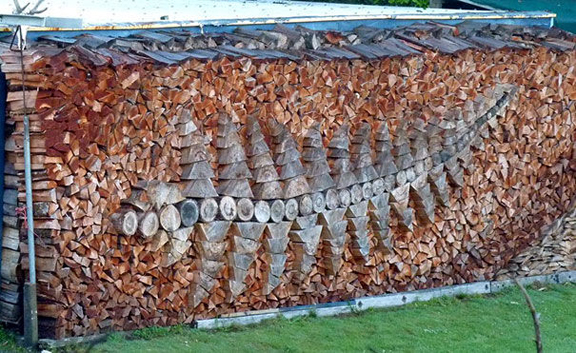 Artistic-Woodpile