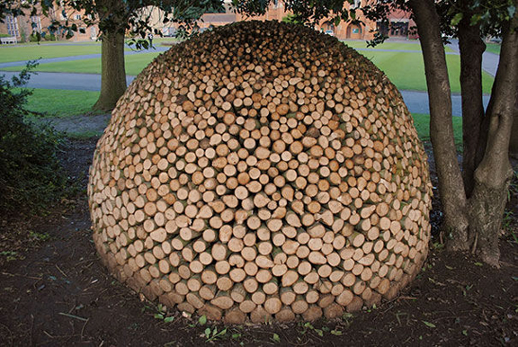 round-wood-pile