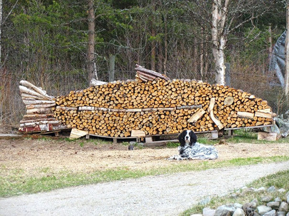 fish-wood-stack