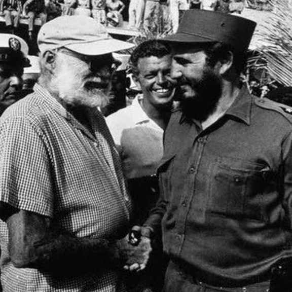 Ernest Hemingway and Fidel Castro