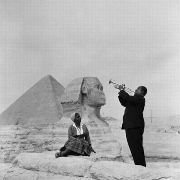 Louis Armstrong in Egypt