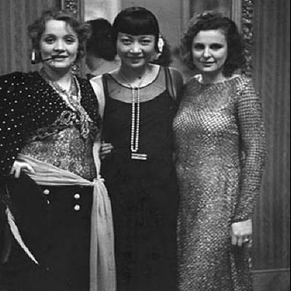 Marlene Dietrich, Anna May Wong and Leni Riefenstahl