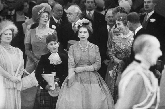 Prince Charles and Queen Elizabeth II