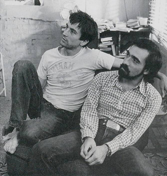 Robert De Niro and Martin Scorsese