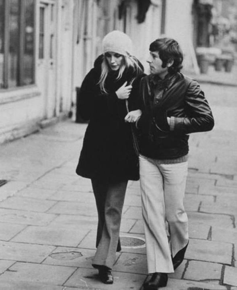 Roman Polanski and Sharon Tate