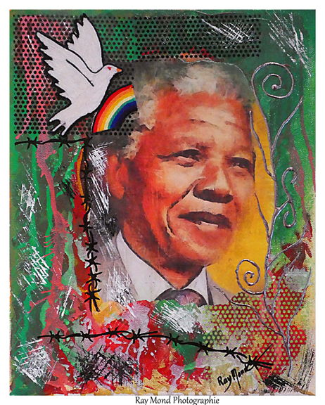 En hommage à Madiba par Ray Mond